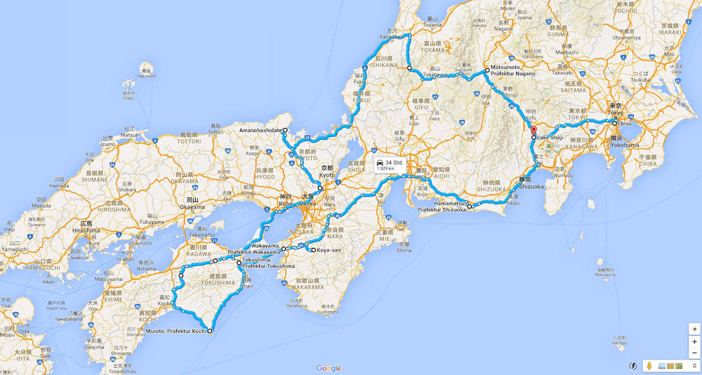 Route Japan