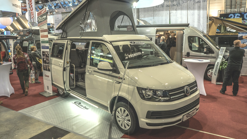 Premier en la CMT 2016: El «Octo-Bus» de Fischer Wohnmobile