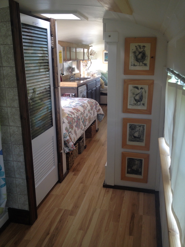 Tiny Home Bus Conversion 1