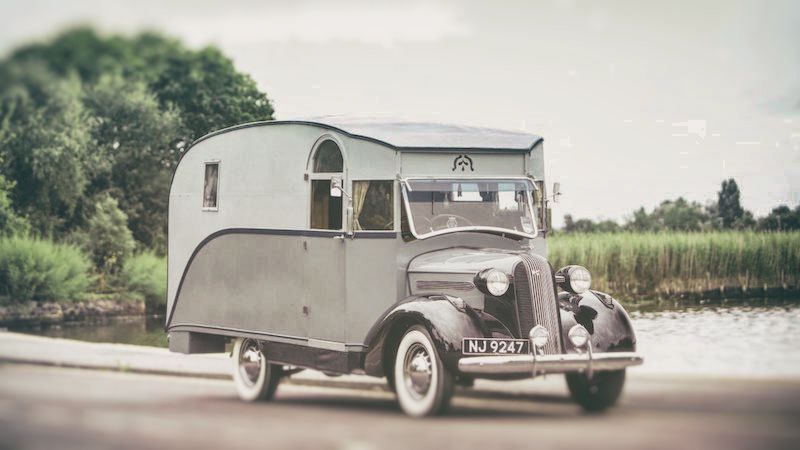 La primer autocaravana hecha en Inglaterra ya fue subastada