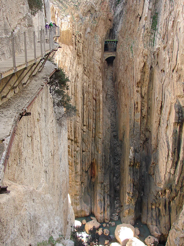 Caminito del Rey - vía ferrata en España