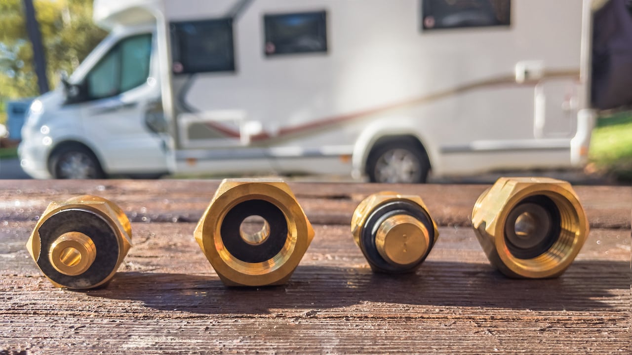 Adaptador de gas para acampar en Europa