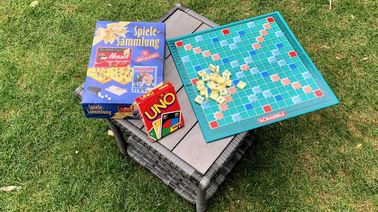 Juegos para los que se quedan en casa y los campistas de jardín