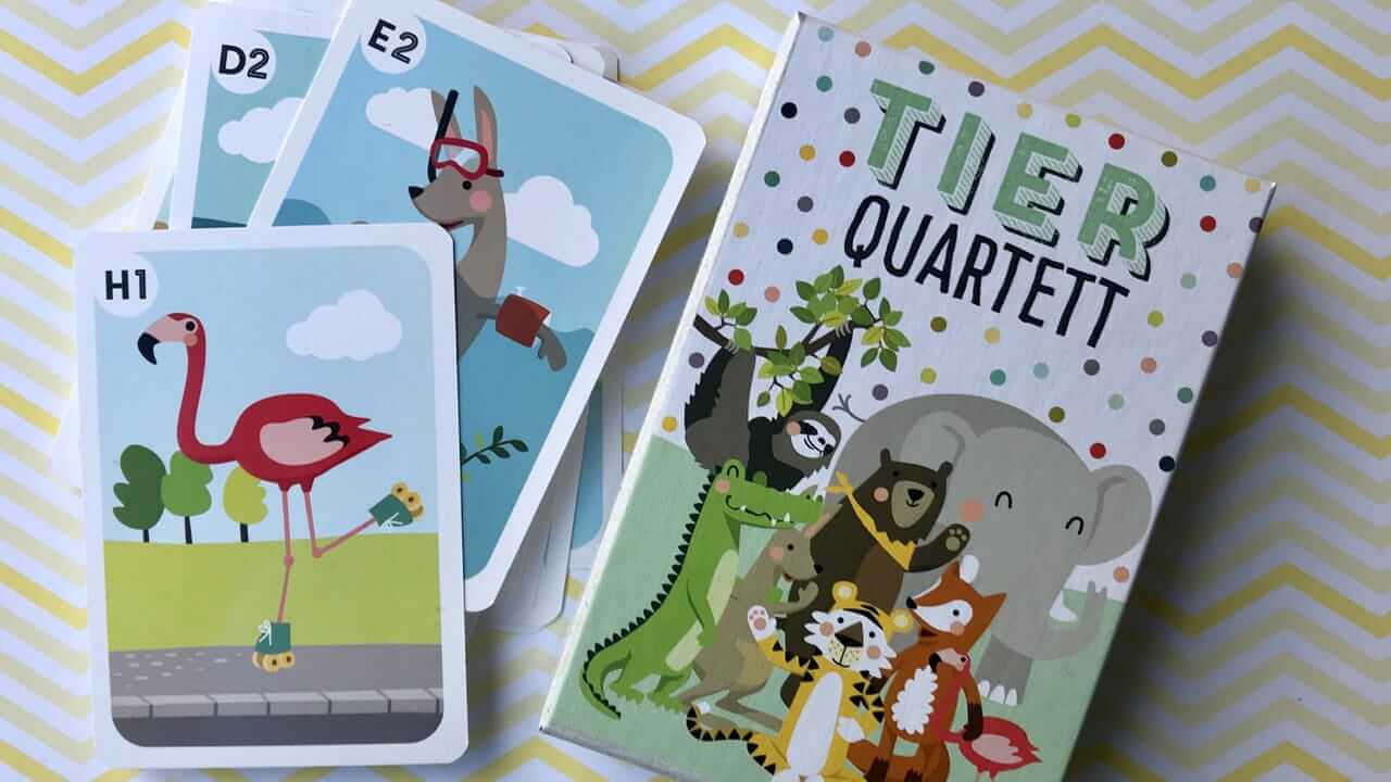 Juegos para los que se quedan en casa y los campistas de jardín 1 Juegos para viajar, por ejemplo un cuarteto infantil