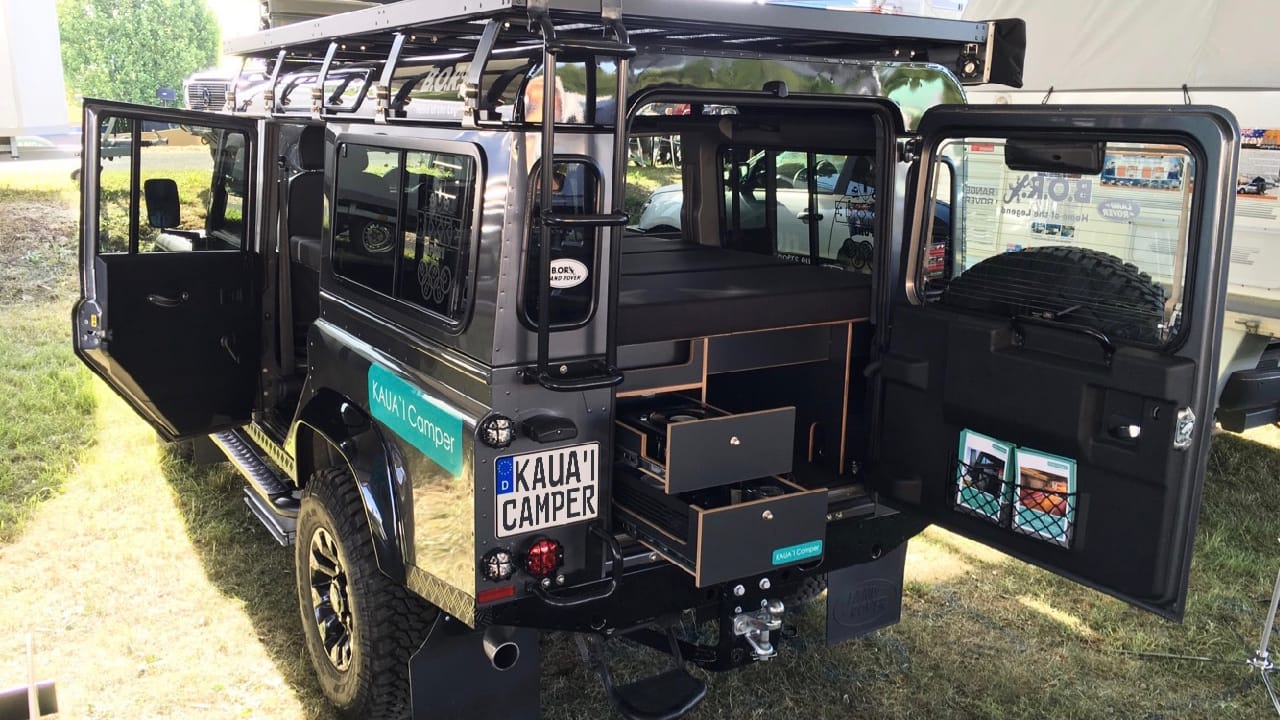 Cajas de acampada: la alternativa inteligente a una autocaravana cara 19 Una caravana ampliada con caja de acampada KAUAI
