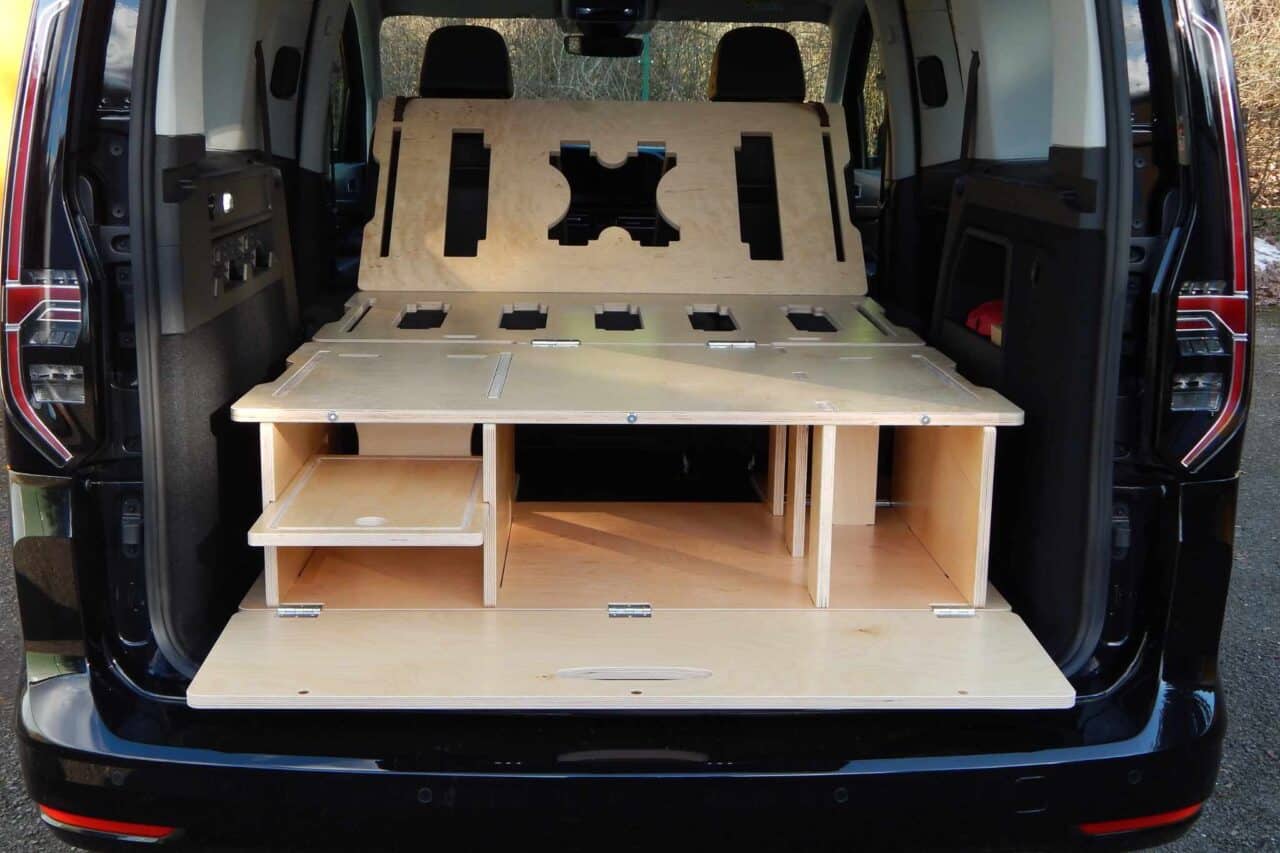 Cajas de acampada: la alternativa inteligente a una autocaravana cara 7 El diseño del Biberbox es sencillo pero eficaz © Patrick Langer, Biberbox