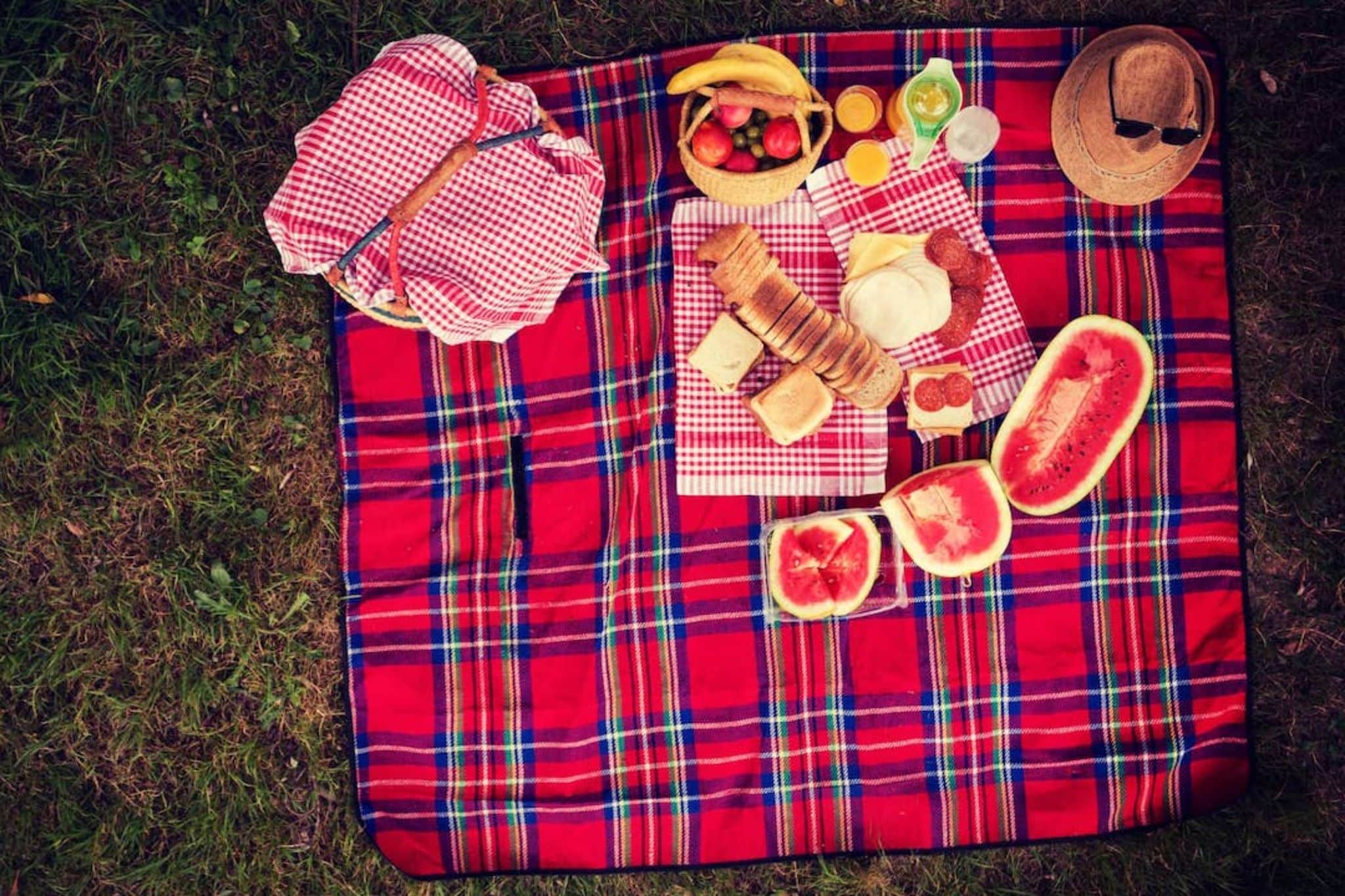 La mejor manta de picnic para un breve descanso sobre la marcha