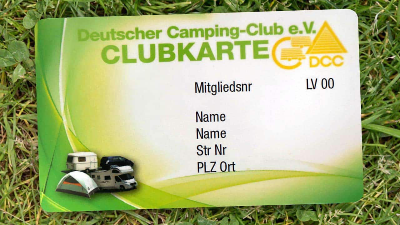 DCC – Club Alemán del Camping: La tarjeta de socio y descuento 2024 de un vistazo