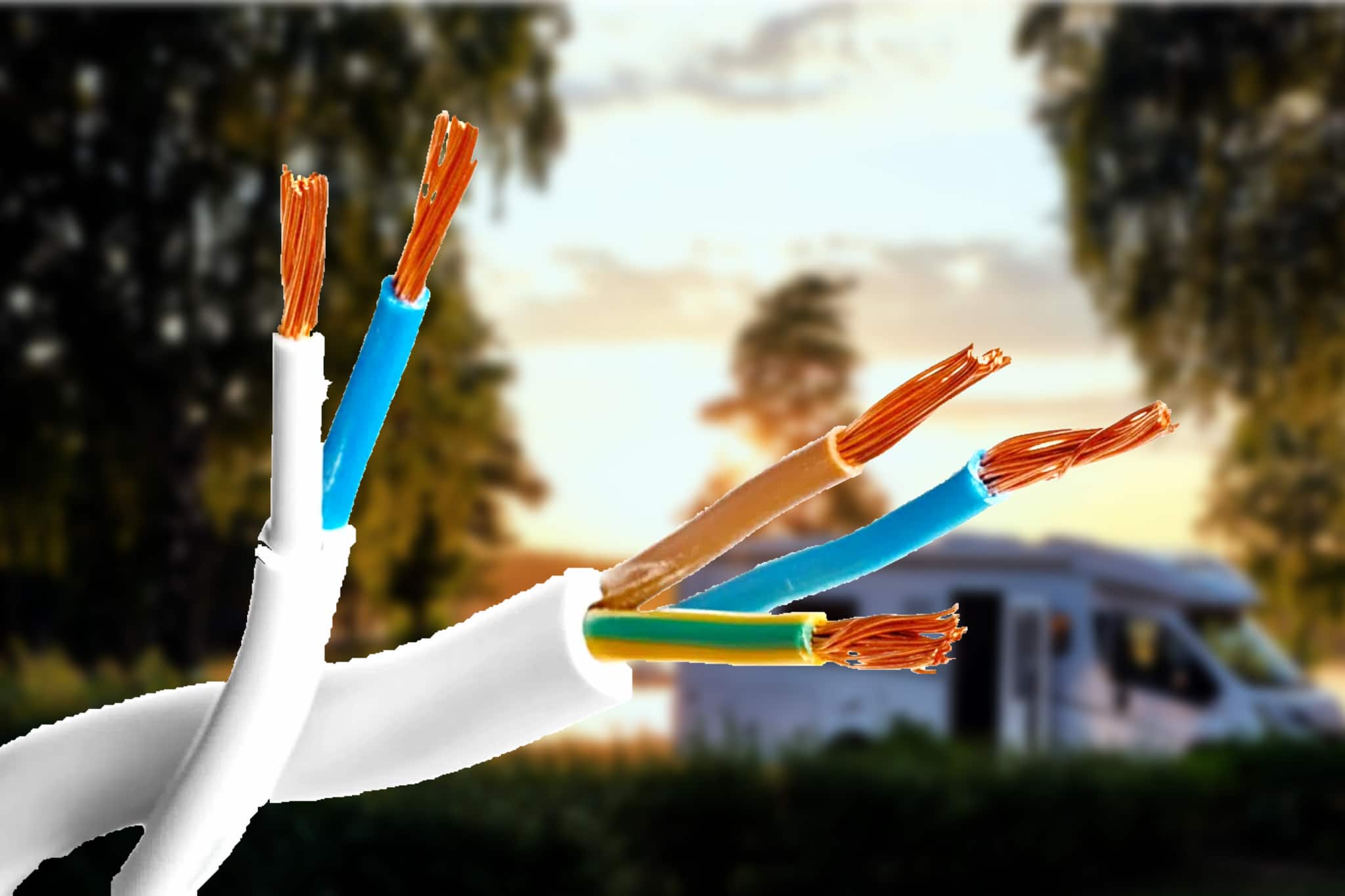 La sección de cable adecuada para 12 V en autocaravanas y caravanas