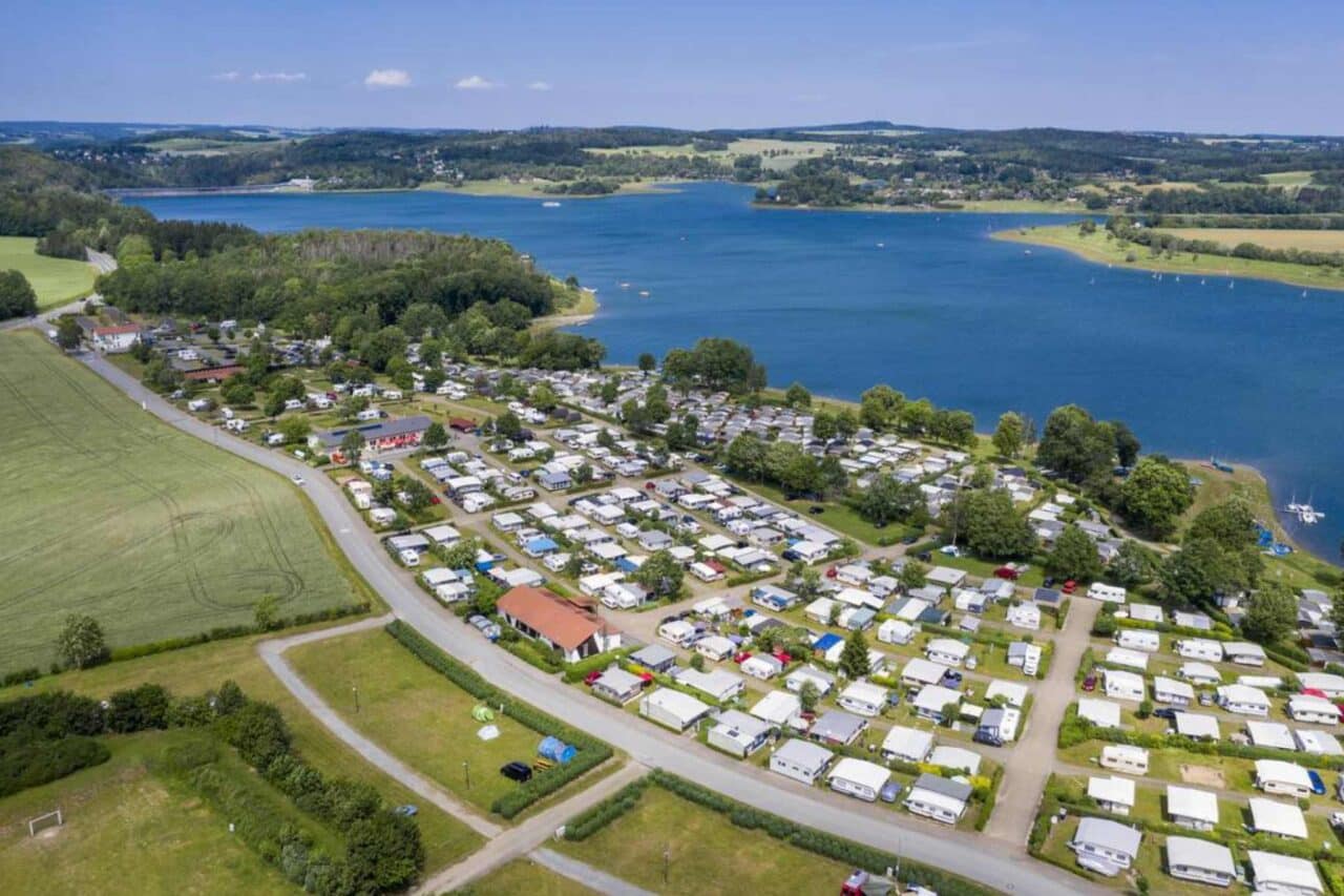 Camping cerca de espectaculares cuevas en Alemania - Drachenhöle