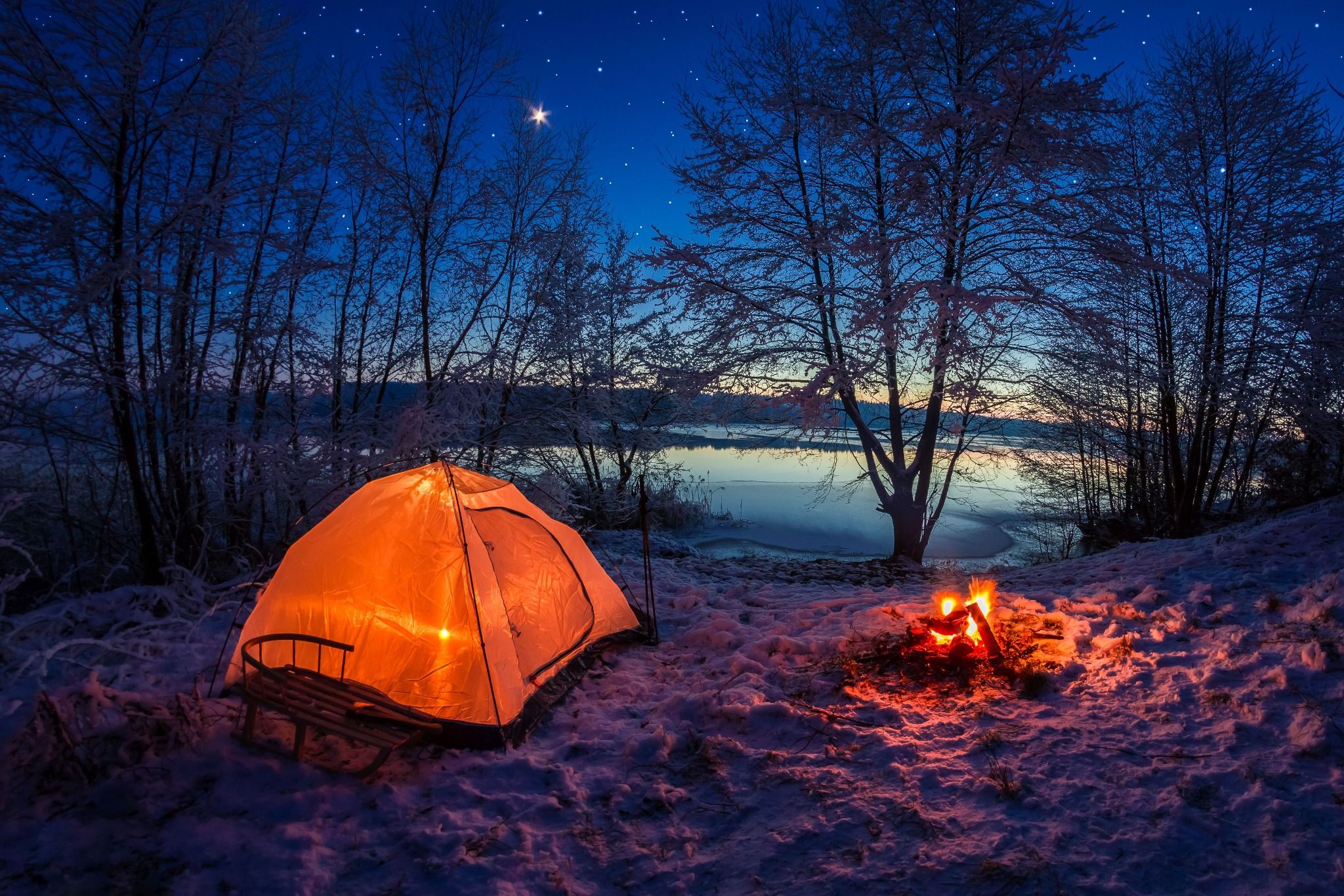 Para acampar en invierno: El mejor calefactor para tiendas