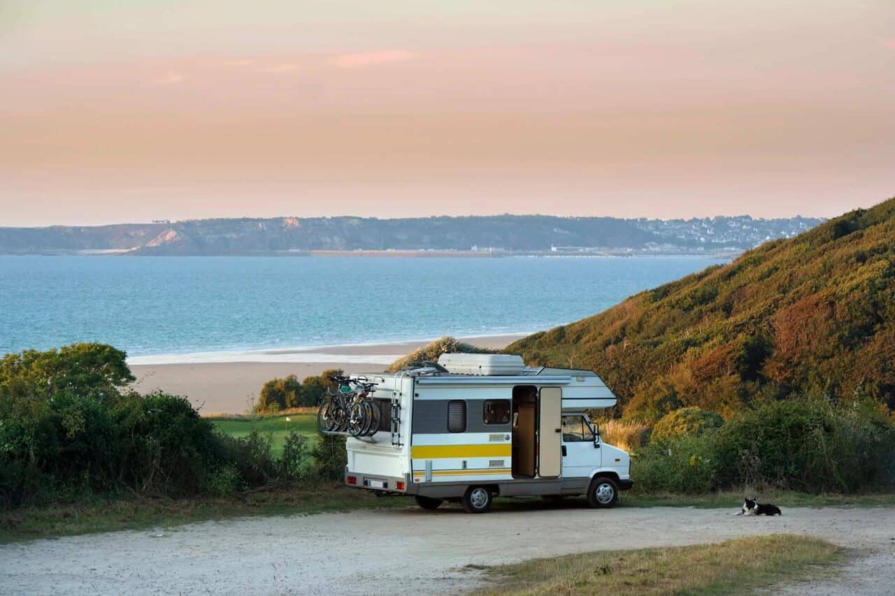 Camping Bretaña junto al mar