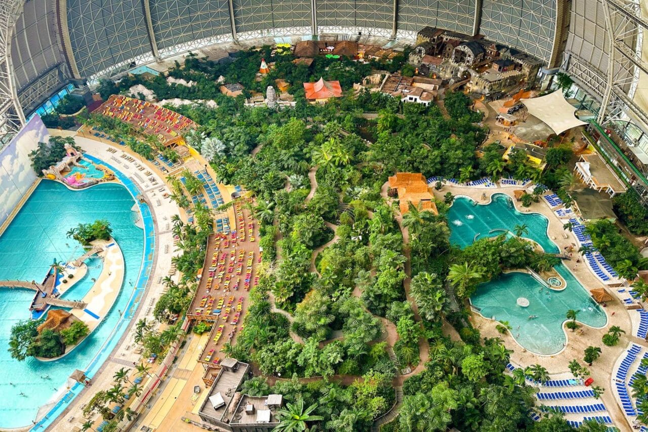 Campings con parques acuáticos Alemania Isla Tropical