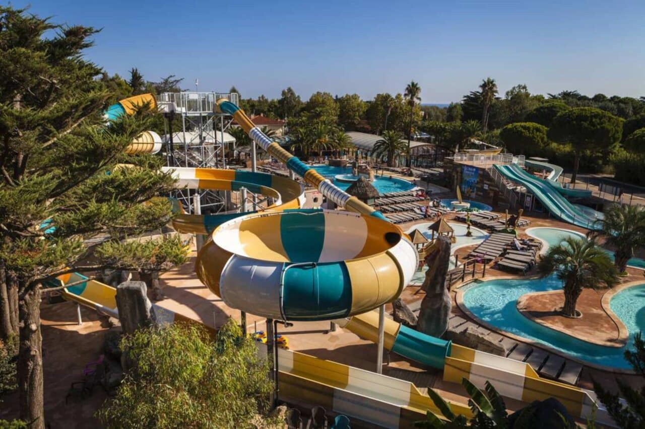 Campings con parques acuáticos Francia