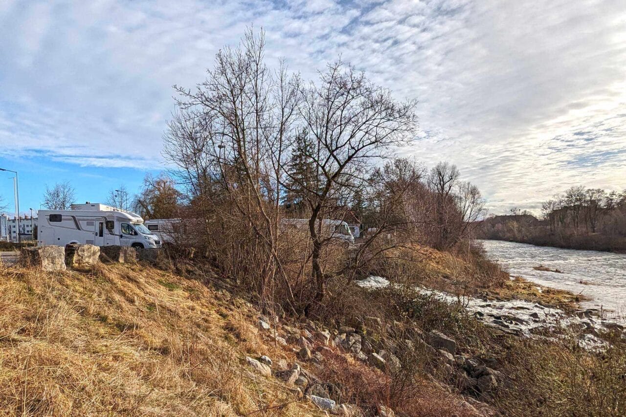 Camping en Augsburgo: vive el centro de la Suabia bávara en autocaravana o caravana 1 Camping en Augsburgo Parcela Wertach