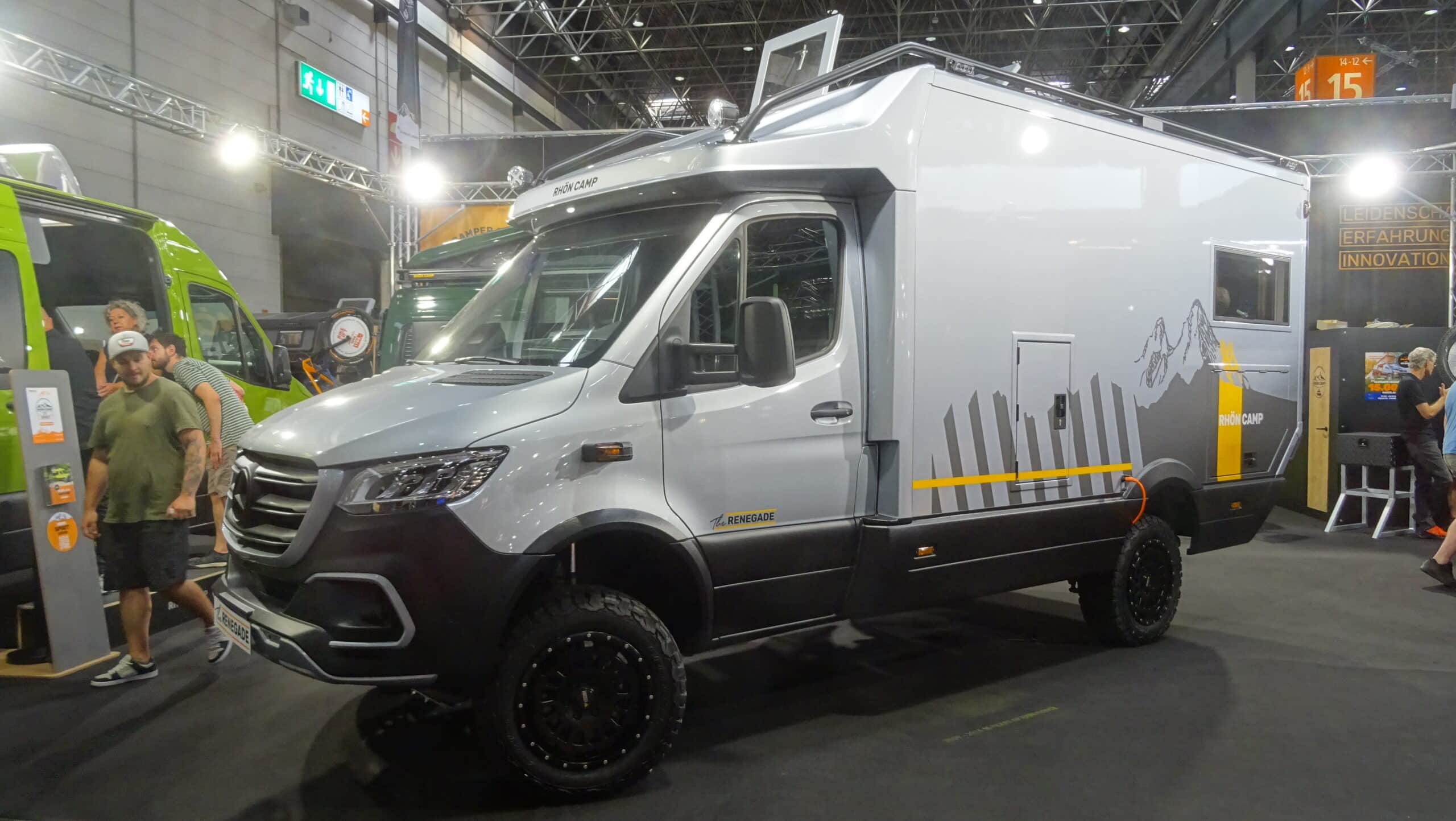 Salón de Caravanas Innovations 2024: Rhön Camp Renegade 4×4 – autocaravana semiintegrada con equipamiento de lujo