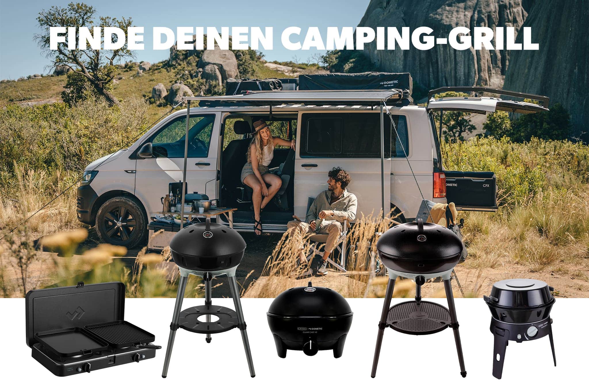Barbacoas de camping CADAC: ¿Qué barbacoa de gas te conviene más?
