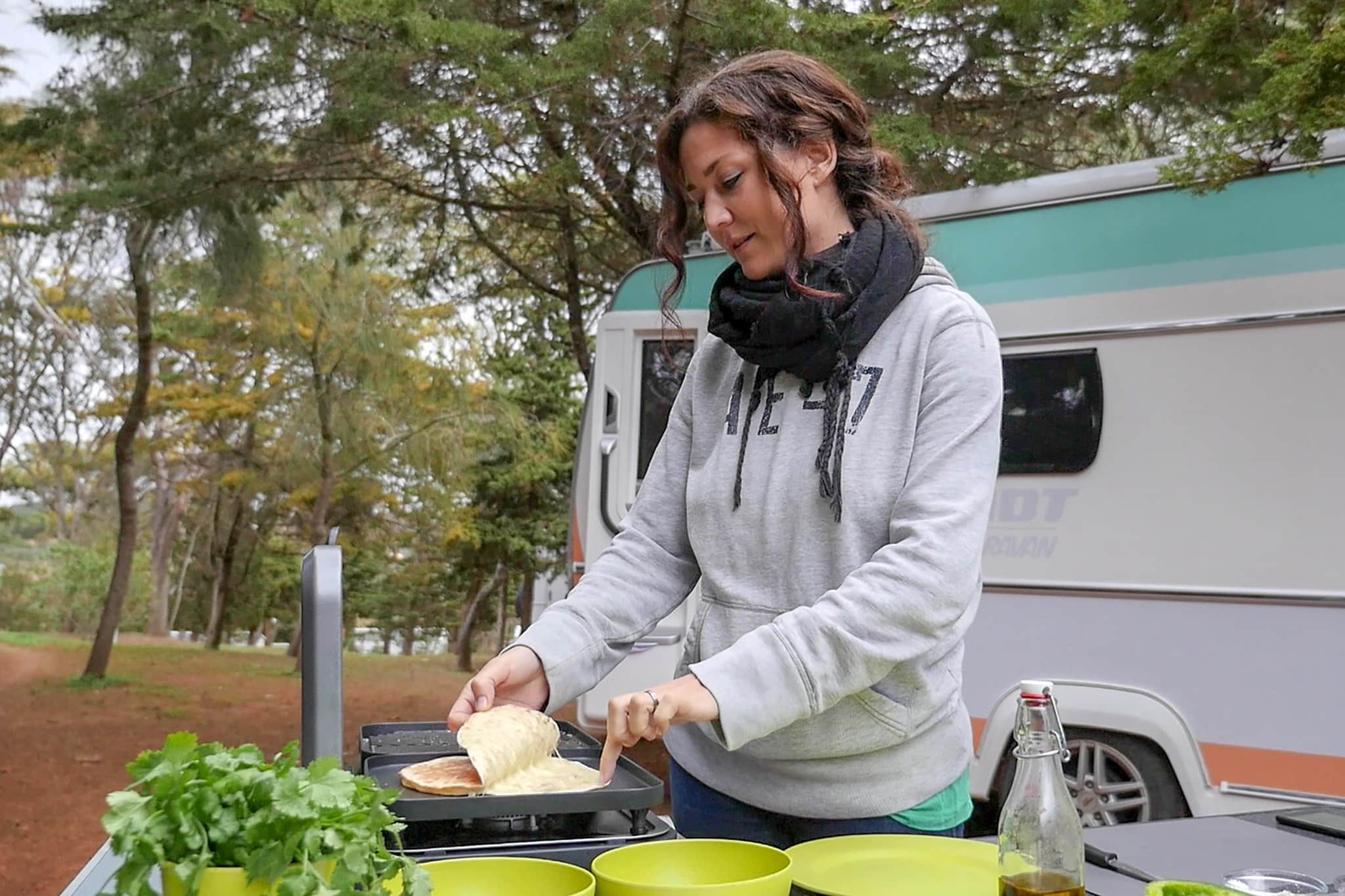 Recetas de camping: Cocinar en caravana y autocaravana