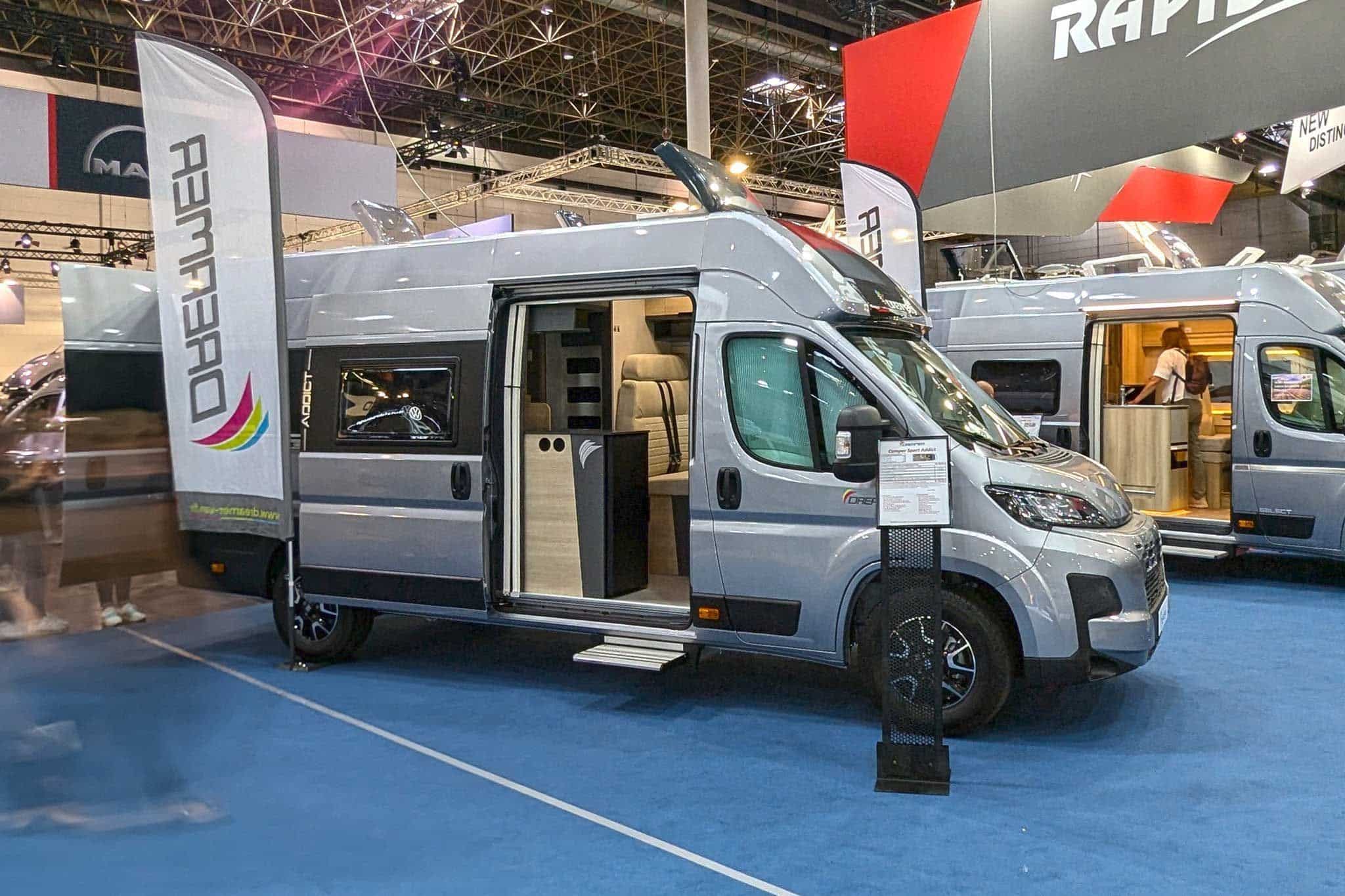 Innovaciones Salón de la Caravana 2024: Dreamer Sport Addict: la práctica furgoneta para motoristas y motoristas de quads