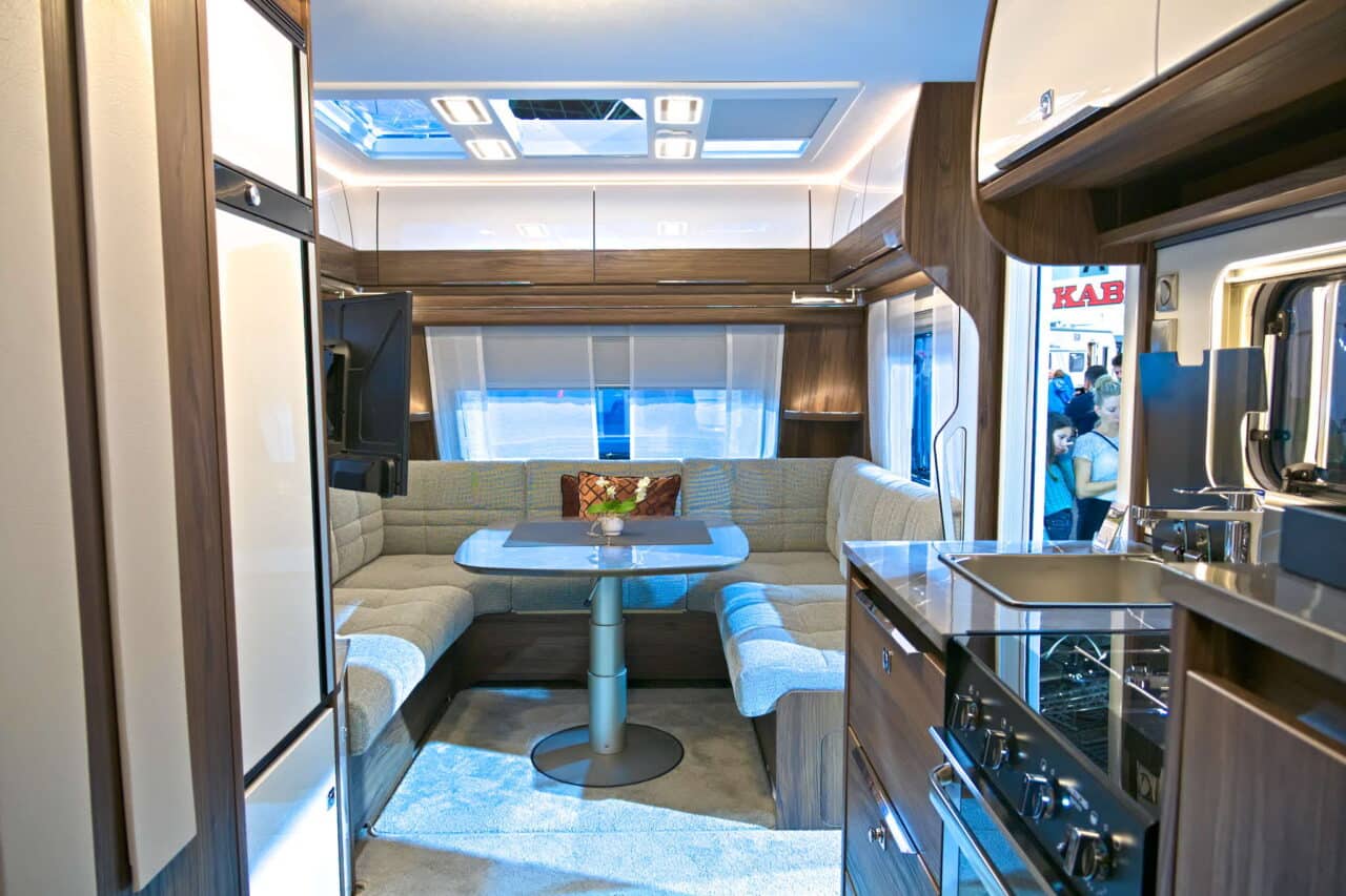 Fendt Diamant 560 GDW Interior Caravana Salón 2024