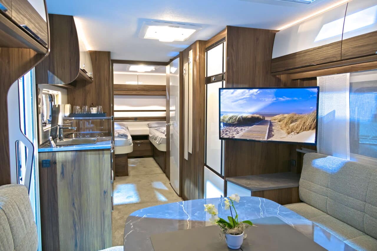 Grupo de asientos Fendt Diamant 560 GDW, TV Caravana Salón 2024
