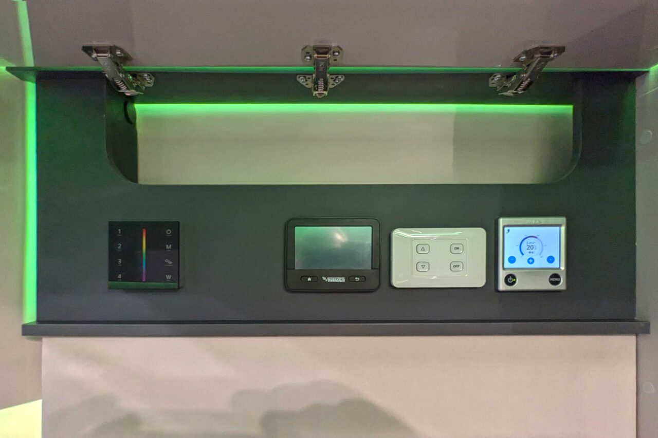 Control del estudio Mobilvetta Fluideen Salón de la Caravana 2024