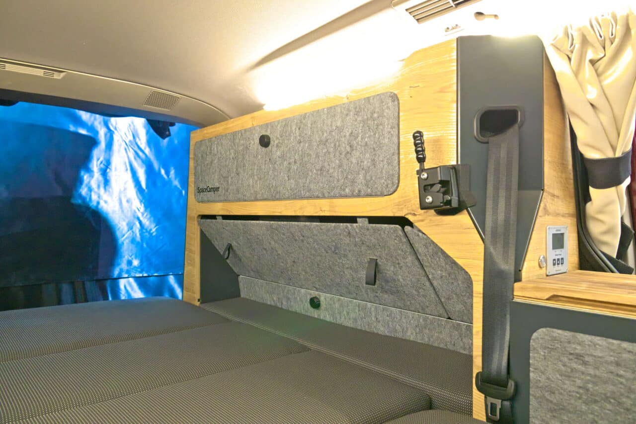 Nuevos productos 2024 de SpaceCamper: construcciones de tejado innovadoras y sistemas de ampliación modulares 9 spacecamper unten regale