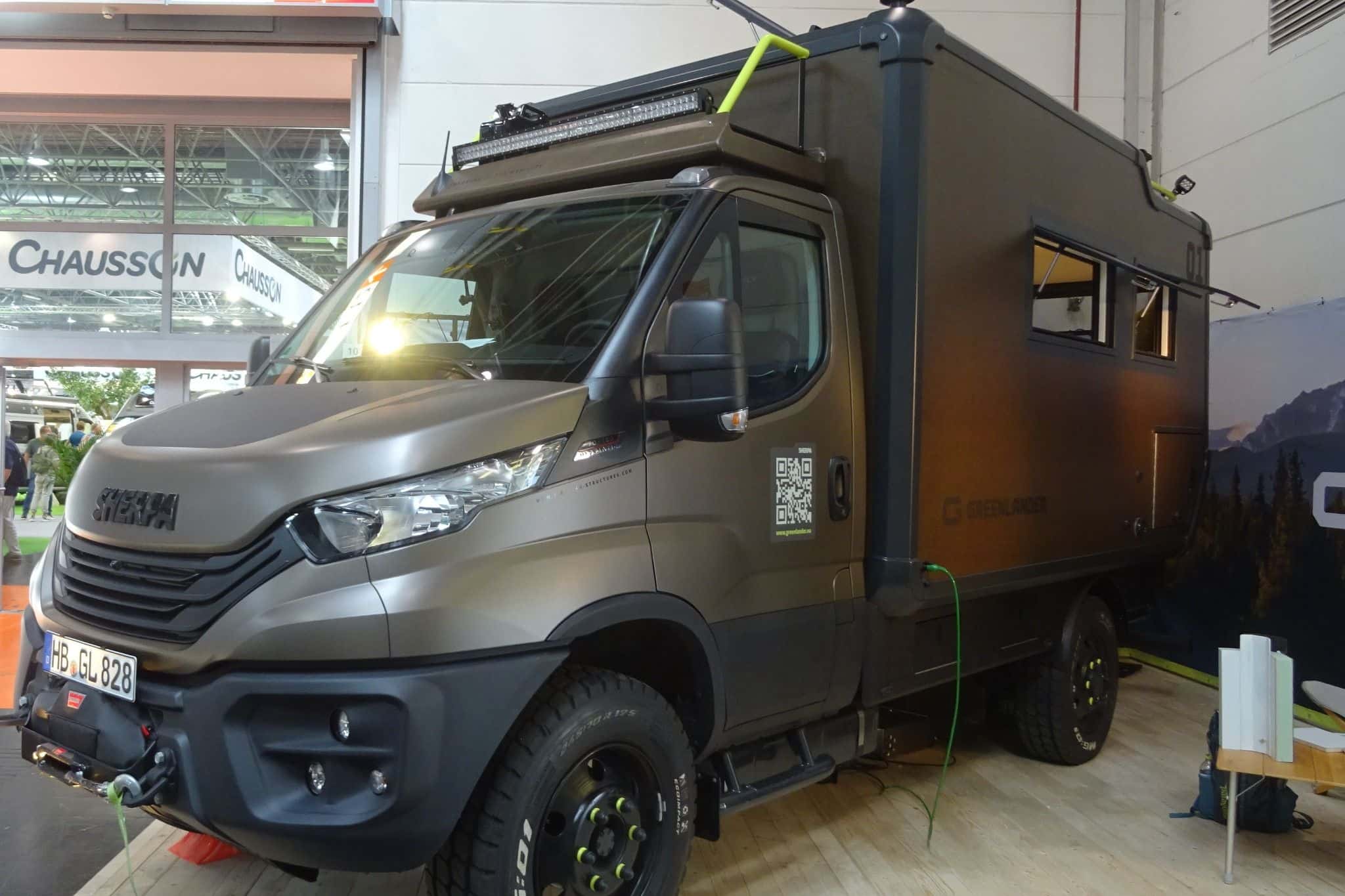 Greenlander Sherpa 4×4 (2025) – Autocaravana ecológica de lujo con tracción total para 2 personas