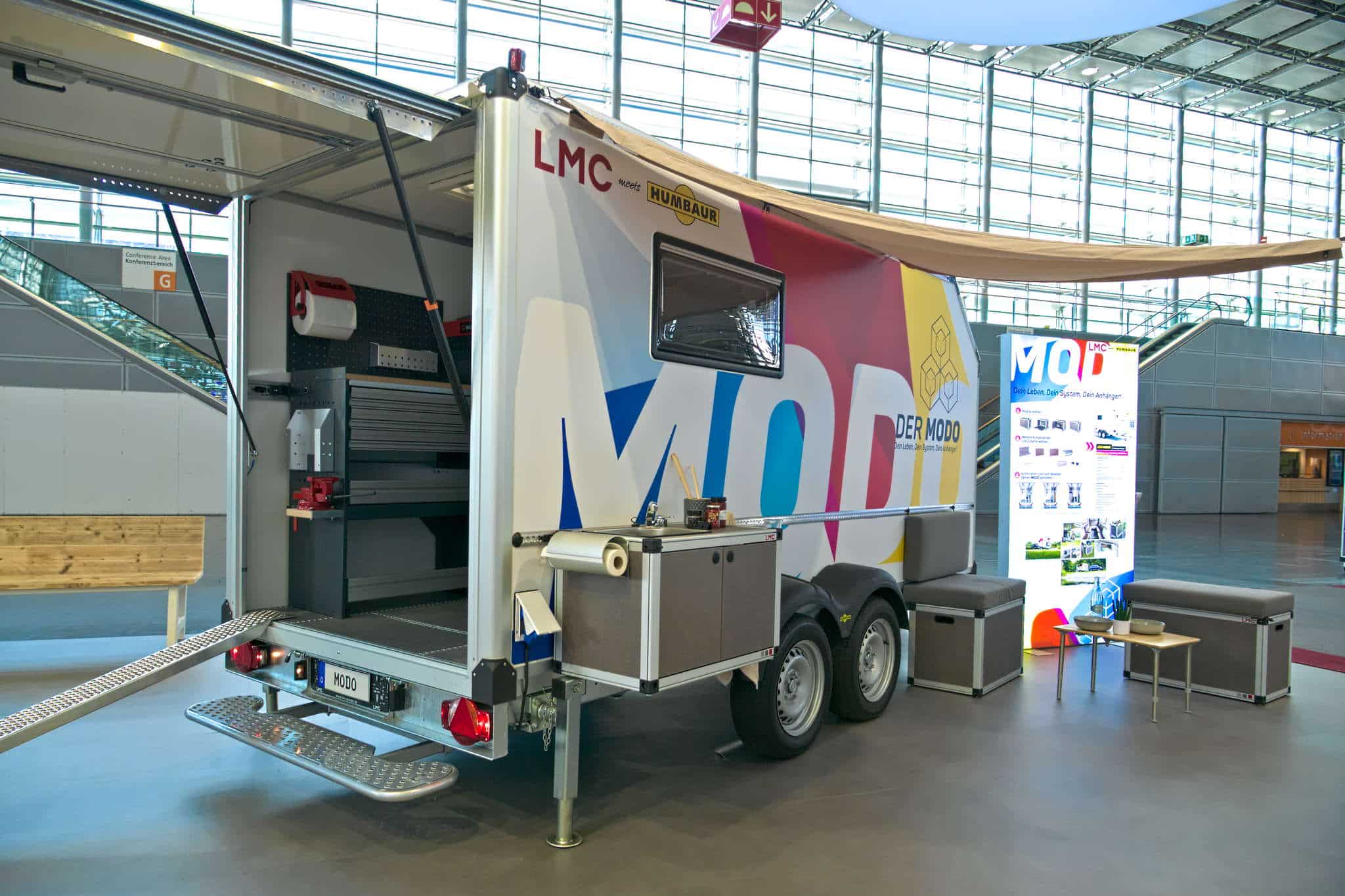 LMC Modo (2025): Caravana modular con sistema modular basado en Humbaur