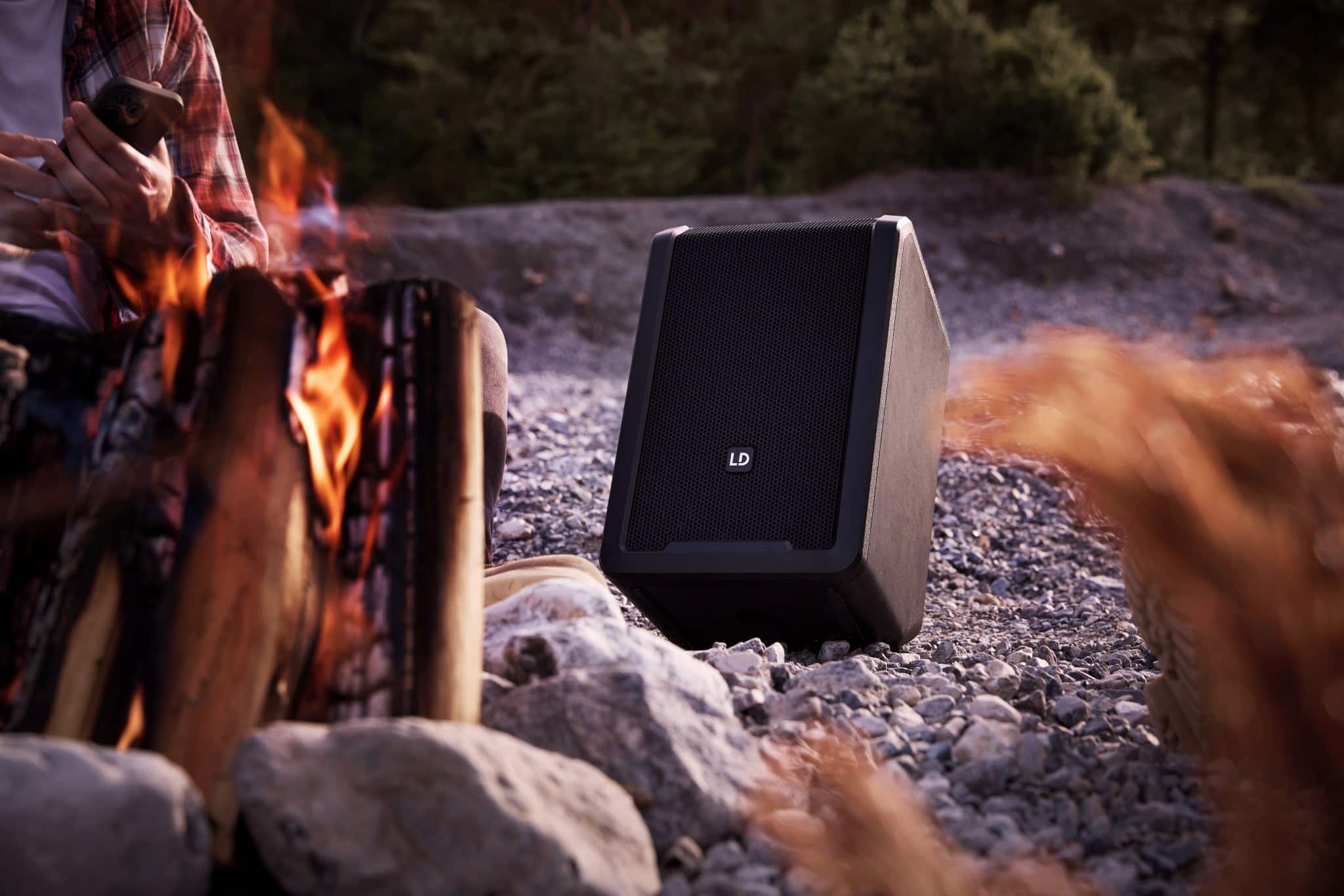 LD ANNY 8: El robusto altavoz de exterior para la nueva generación de campistas