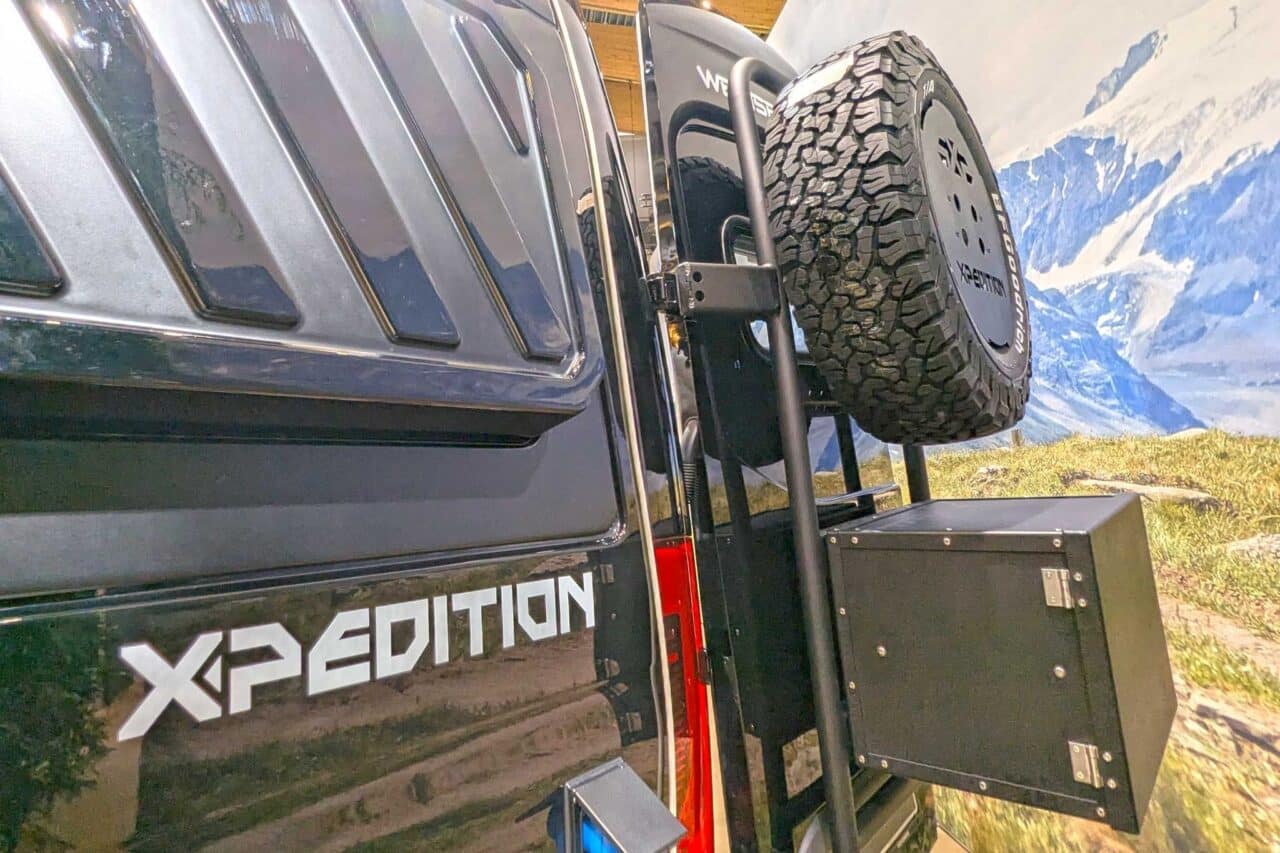weinsberg x pedition cmt 2025 seitenwand mit tuer