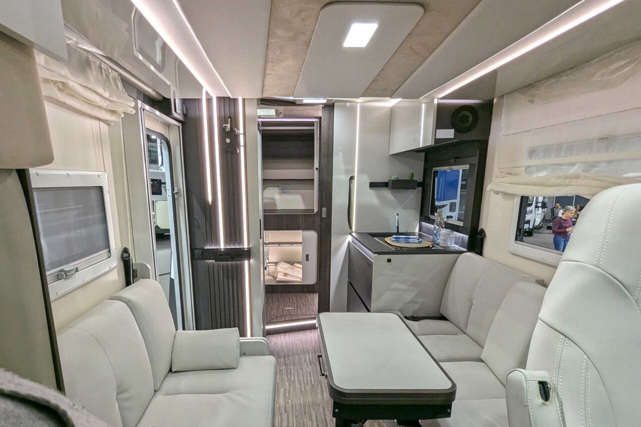 Mobilvetta Kea Compact (2025): Autocaravanas con acabado de alta calidad y diseño interior innovador 2 Kea Kompakt 55 Interieur 0039