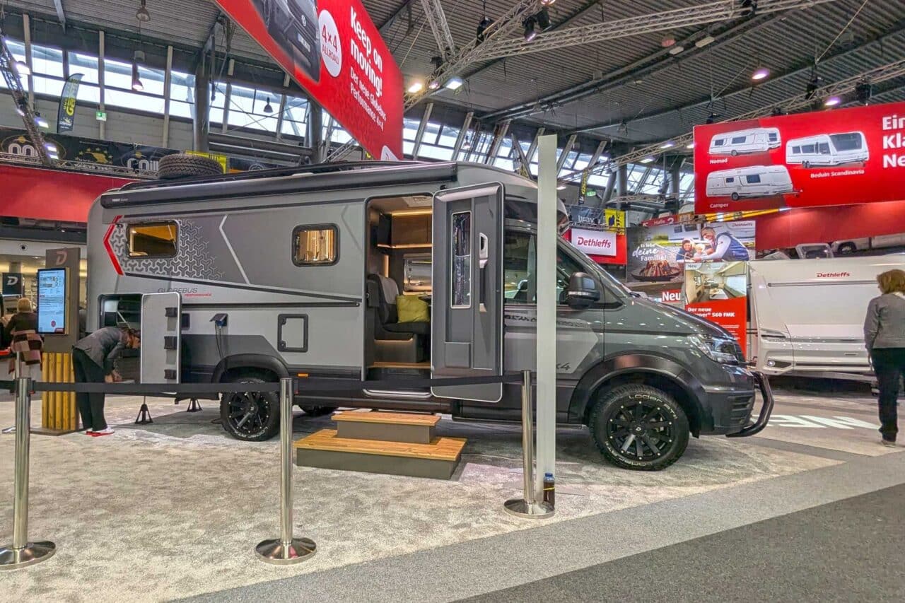 Dethleffs Globebus Performance 4x4 First Edition auf der CMT 2025