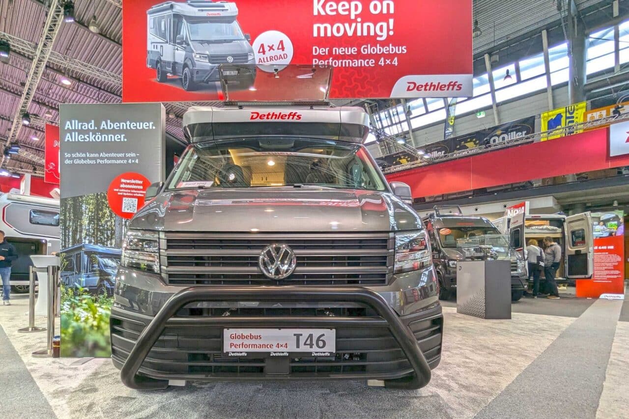 Preparado para todoterreno y para la vida en carretera: Dethleffs Globebus Performance 4x4 Primera Edición (2025) 8 dethleffs globebus performance 4x4 crafter