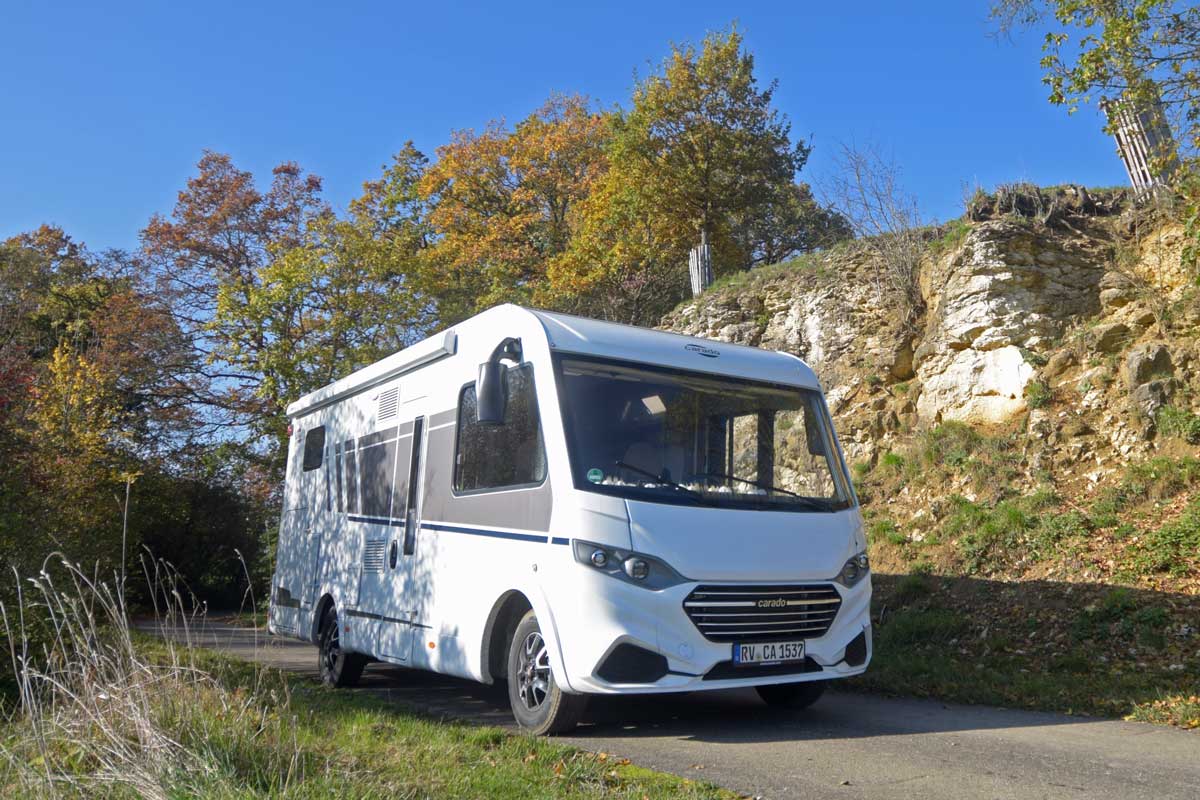 El chasis se adapta elegantemente a los neumáticos del vehículo base Fiat Ducato